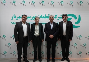 حضور معاون محترم راهبری تولید شرکت مادر تخصصی تولید نیروی برق حرارتی در...